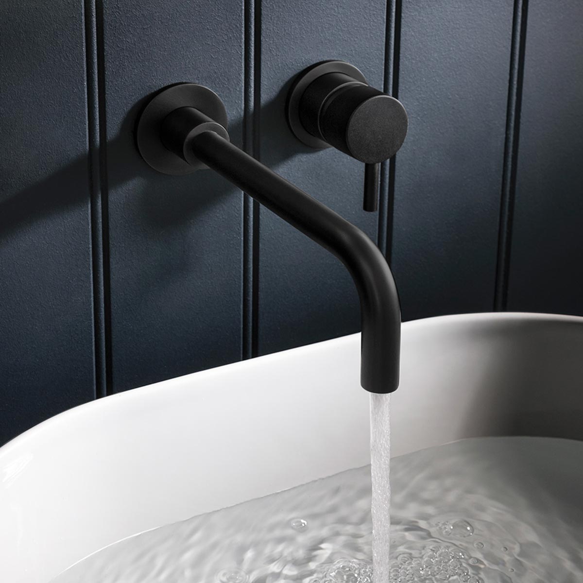 Crosswater MPRO 2 Hole Wall Mounted Basin Mixer Tap