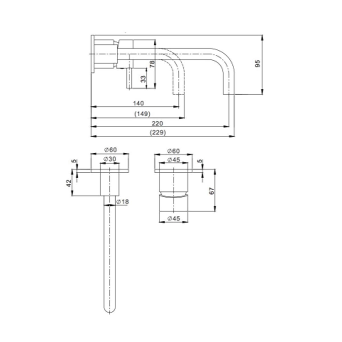 Crosswater MPRO basin waste range