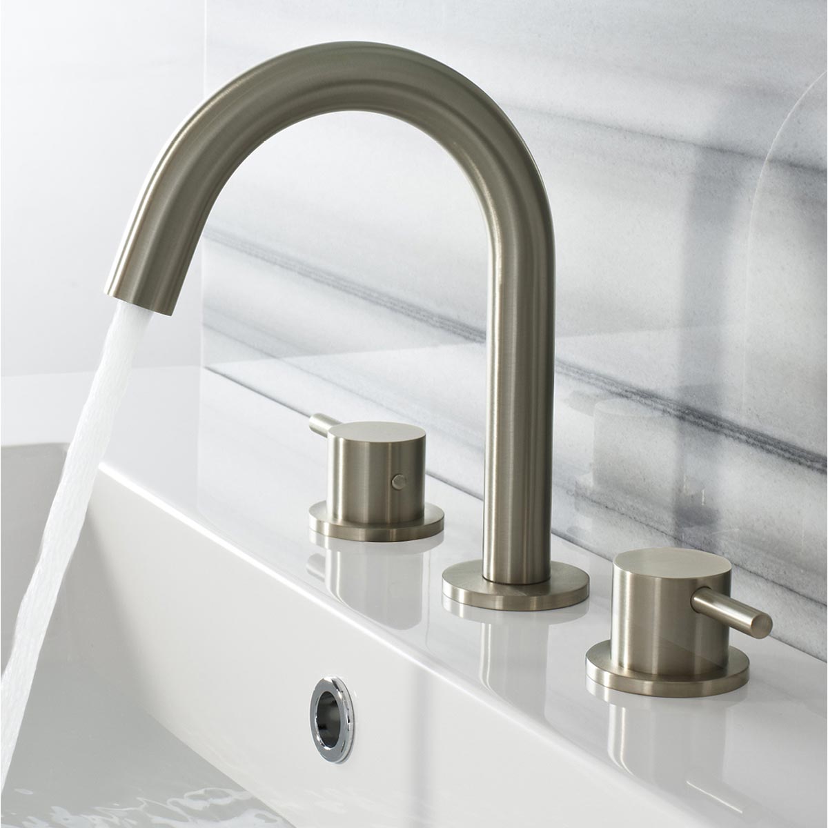 Crosswater MPRO 3 Hole Deck Mounted Basin Mixer Tap