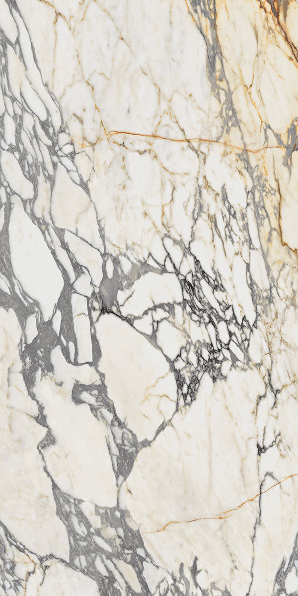 Deluxe Arabescato Marble 3D Effect Porcelain Tile 60x120cm Pattern 3