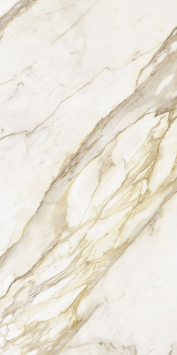 Deluxe Calacatta Oro Marble Effect Porcelain Pattern