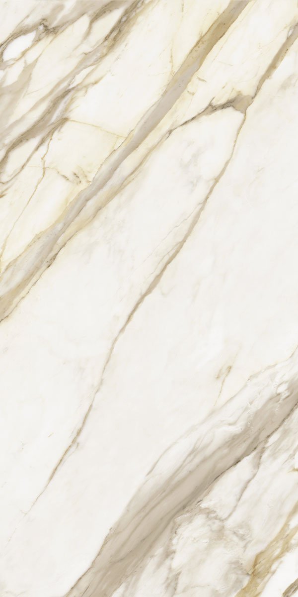 Deluxe Calacatta Oro Marble Effect Porcelain Pattern