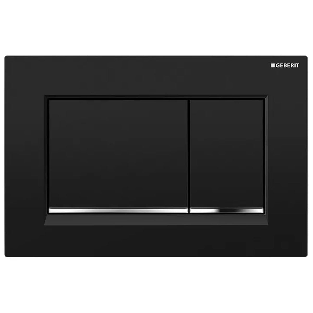 Geberit Sigma20 Dual Flush Plate Black