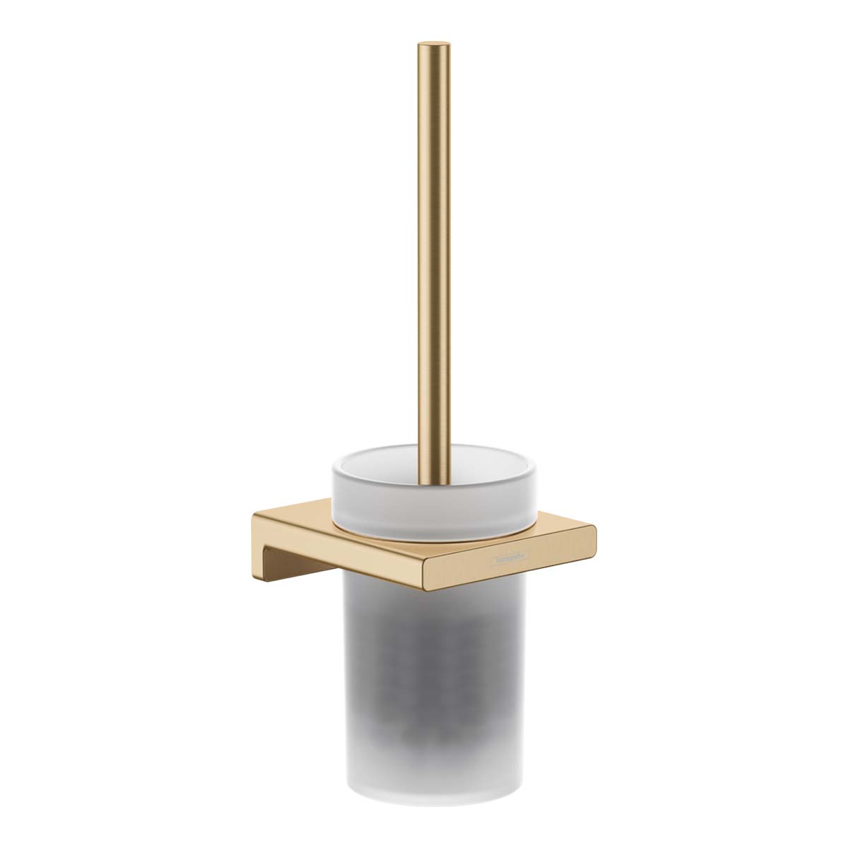 Hansgrohe Addstoris Toilet brush holder wall mounted brushed brass