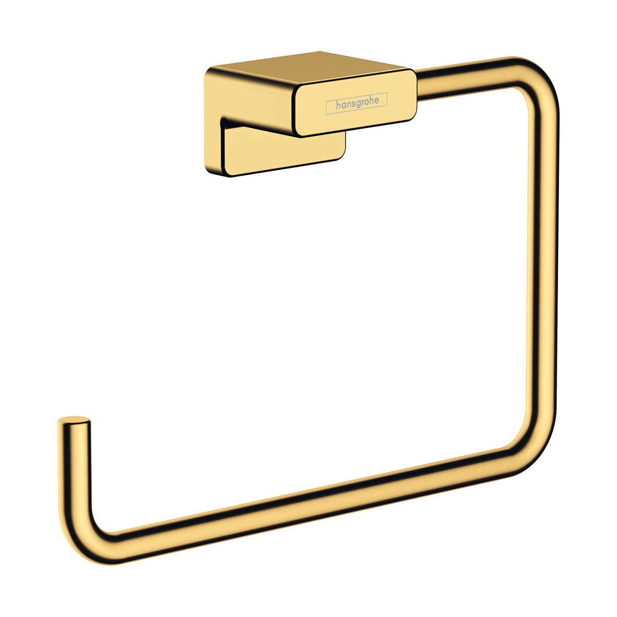 Hansgrohe AddStoris Towel Ring Polished Gold Optic