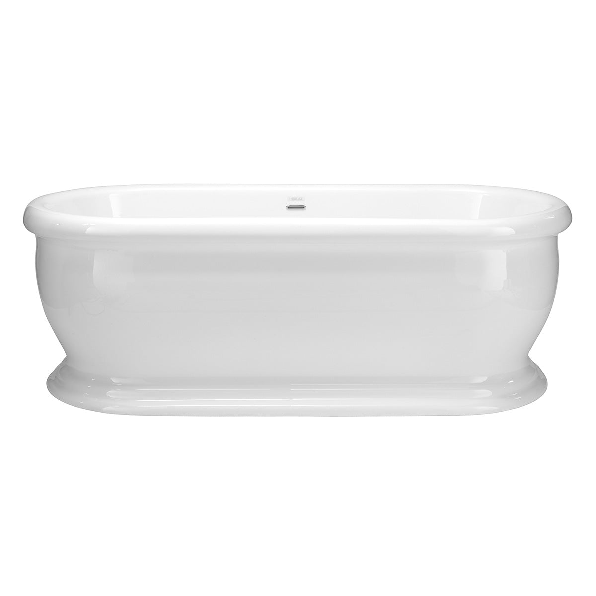 Heritage Derrymore Roll Top Freestanding Double Ended Acrylic Slipper Bath 1745x790mm White Gloss Lifestyle