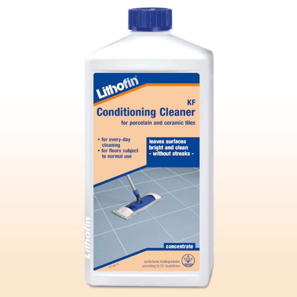 Lithofin KF Conditioning Cleaner For Porcelain and Ceramic Tiles - 1L
