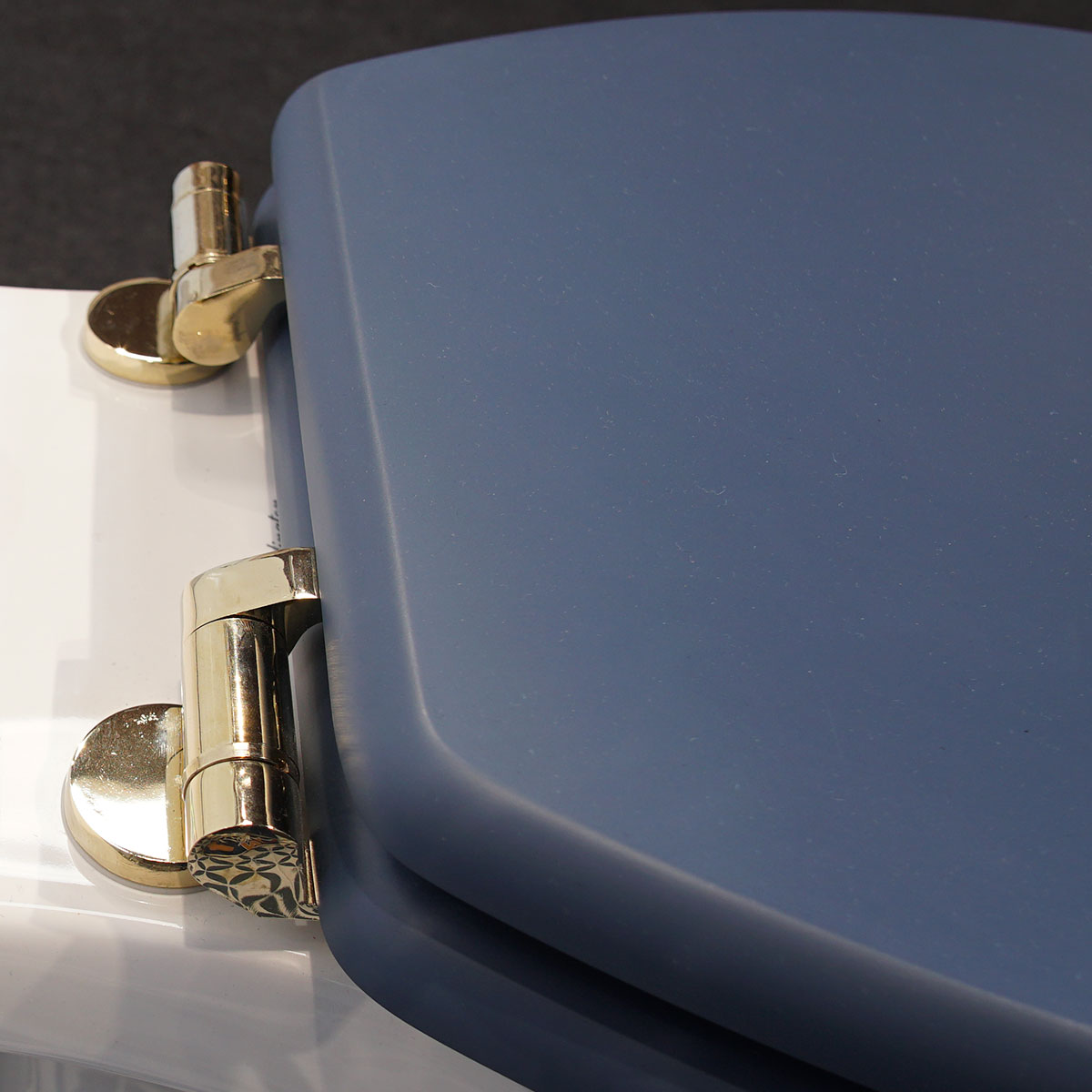 Gold Soft Close Hinges For Burlington WC Seat Deluxe Bathrooms UK