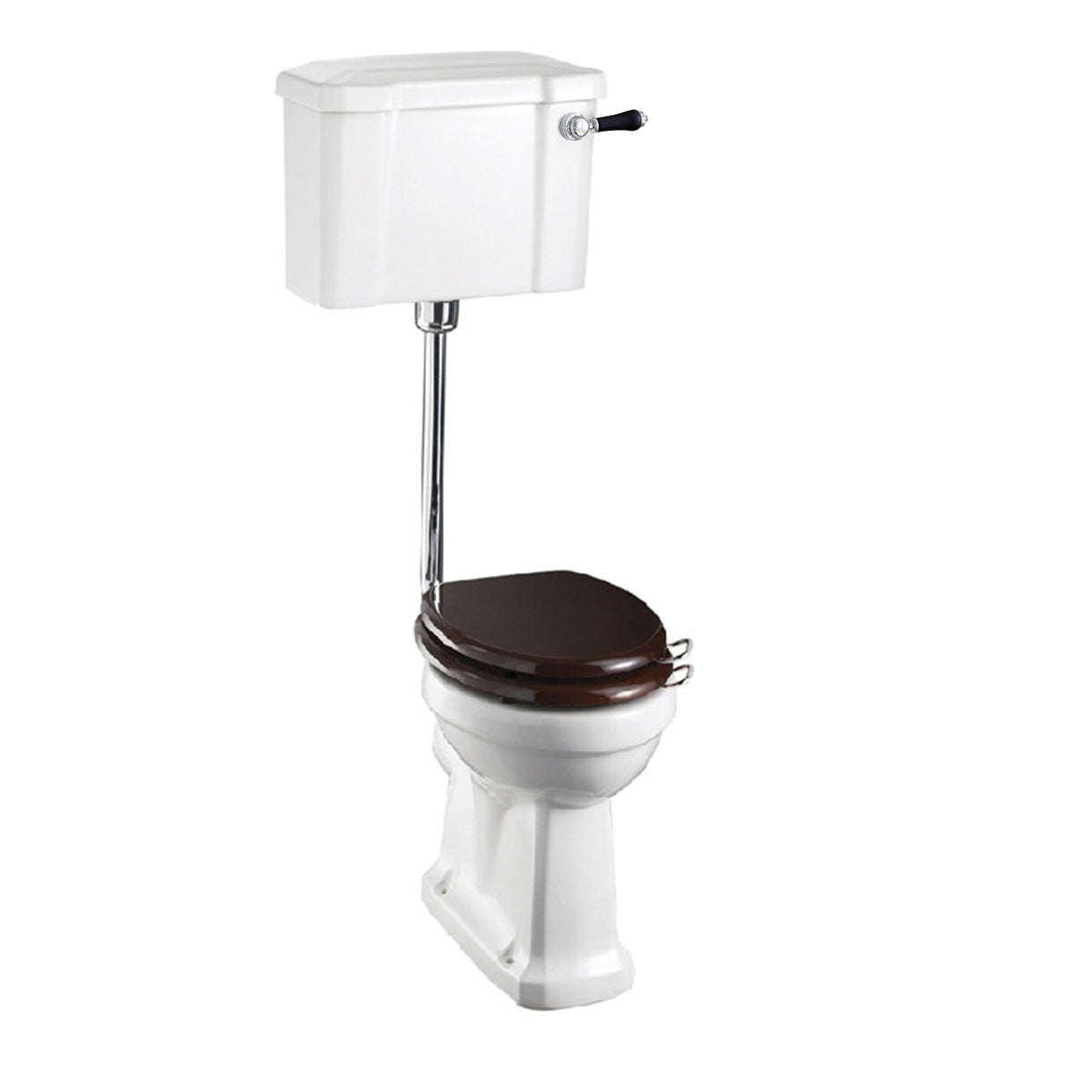 Burlington Standard Low Level Toilet Traditional Deluxe Bathrooms UK