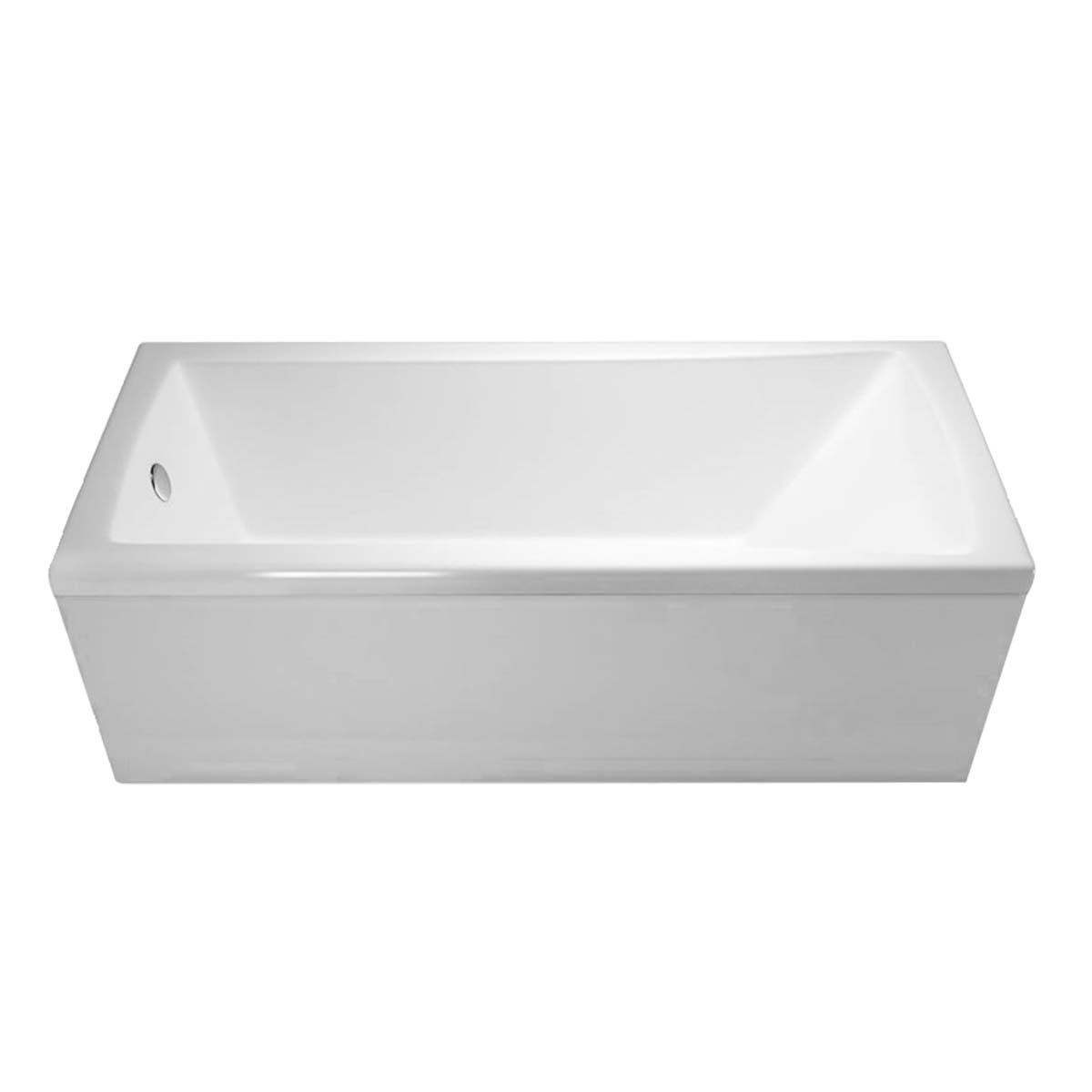 Cleargreen Sustain Single-Ended Back To Wall Acrylic Bath