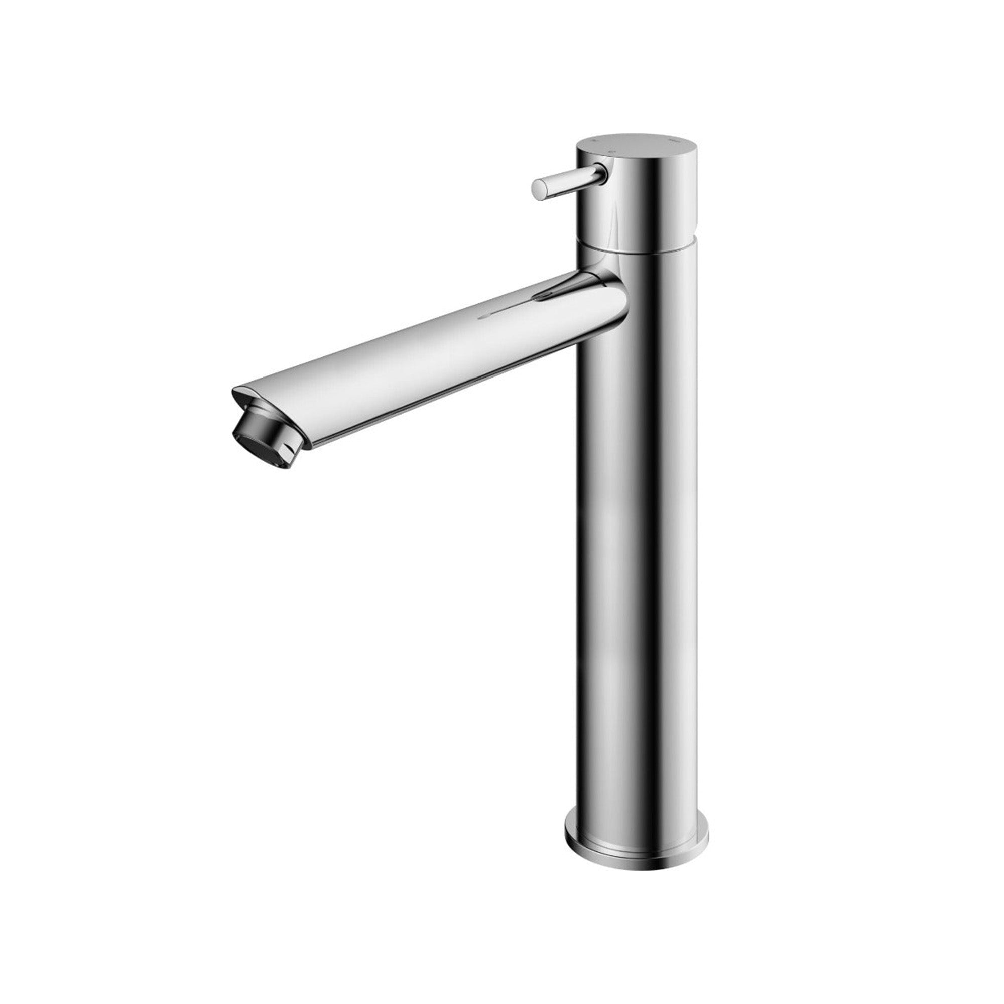 cobber 286mm tall basin mixer tap monobloc chrome