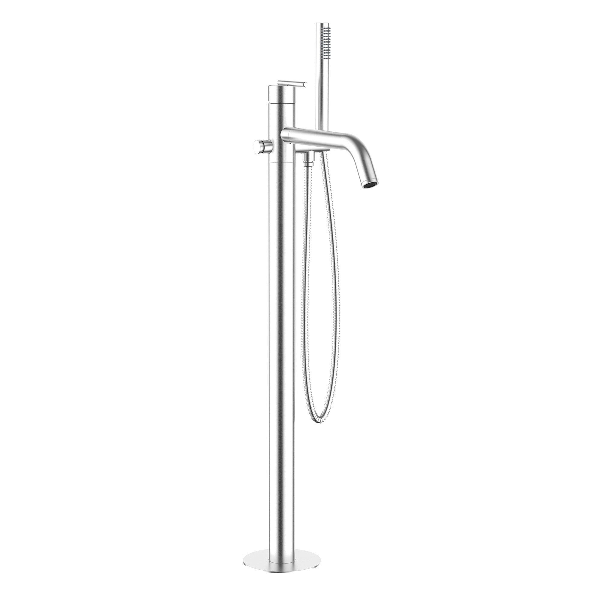crosswater 3one6 lever freestanding bath shower mixer stainless steel