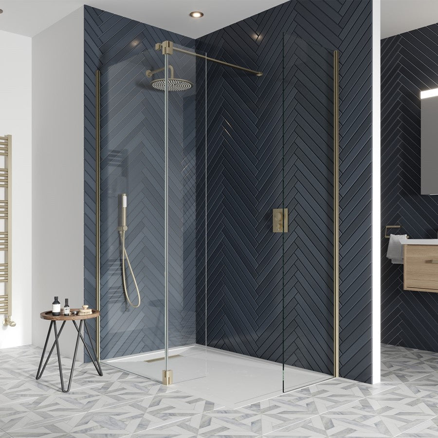 Crosswater GALLERY 10 Wetroom Shower Screen