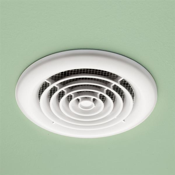 HiB Cyclone Round Bathroom Inline Ventilation Fan