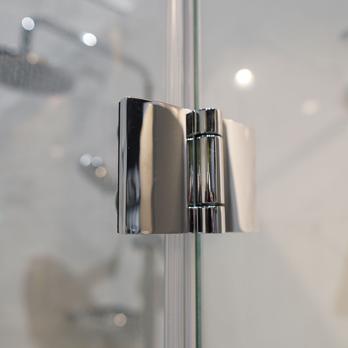 Crosswater DESIGN 8 Hinged Shower Door With Inline Panel Deluxe Bathrooms Ireland