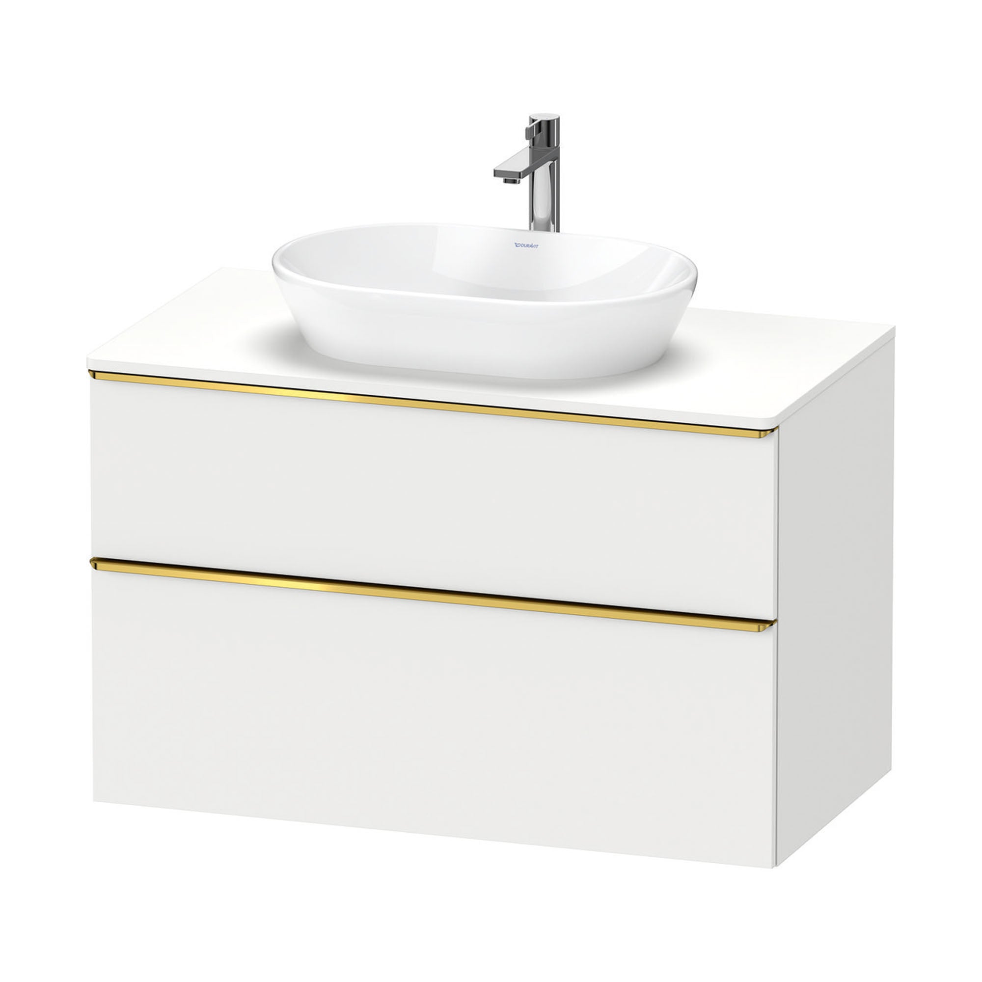 Bathroom furniture Vision 1200 White matt for countertop washbasin