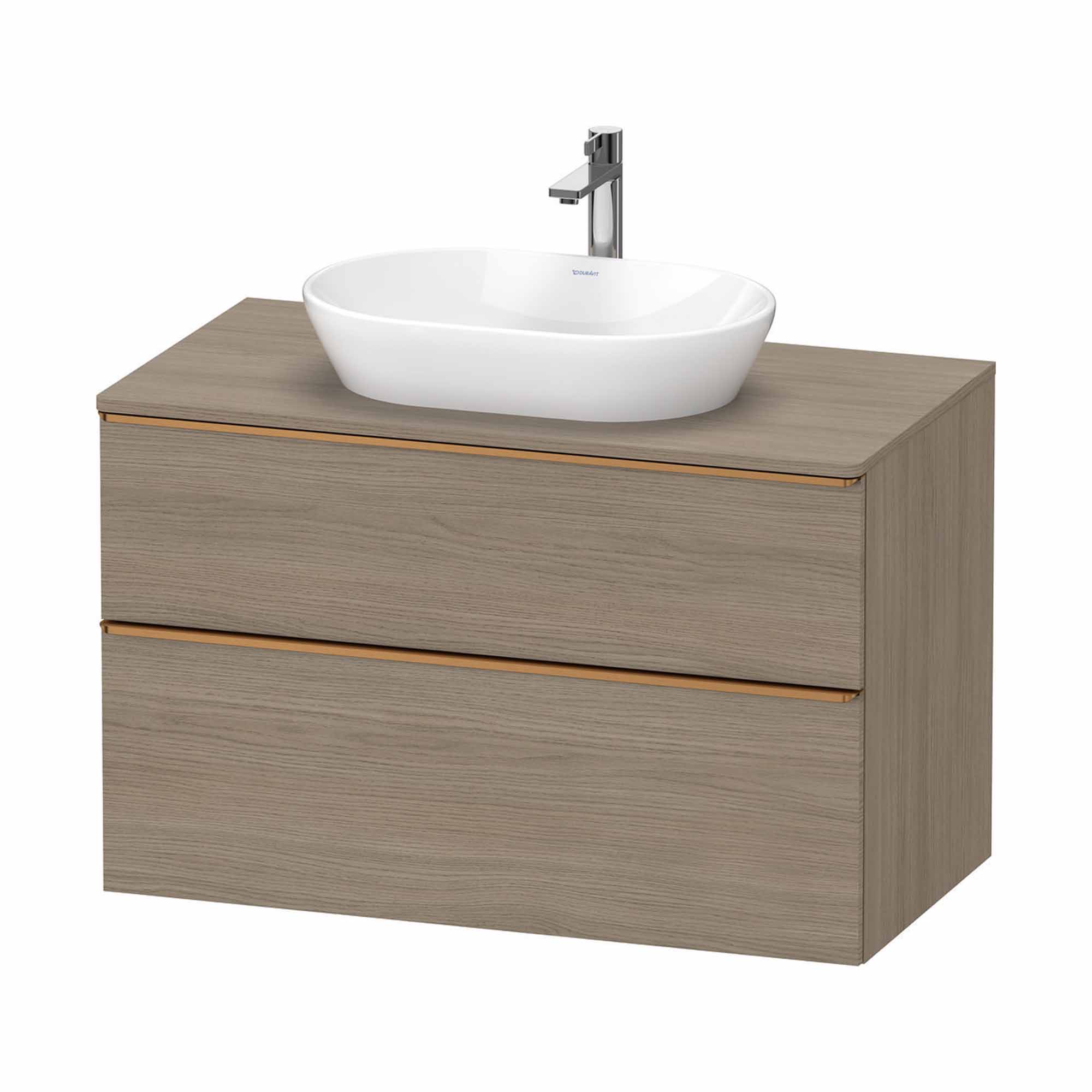 Bronze store bathroom vanity