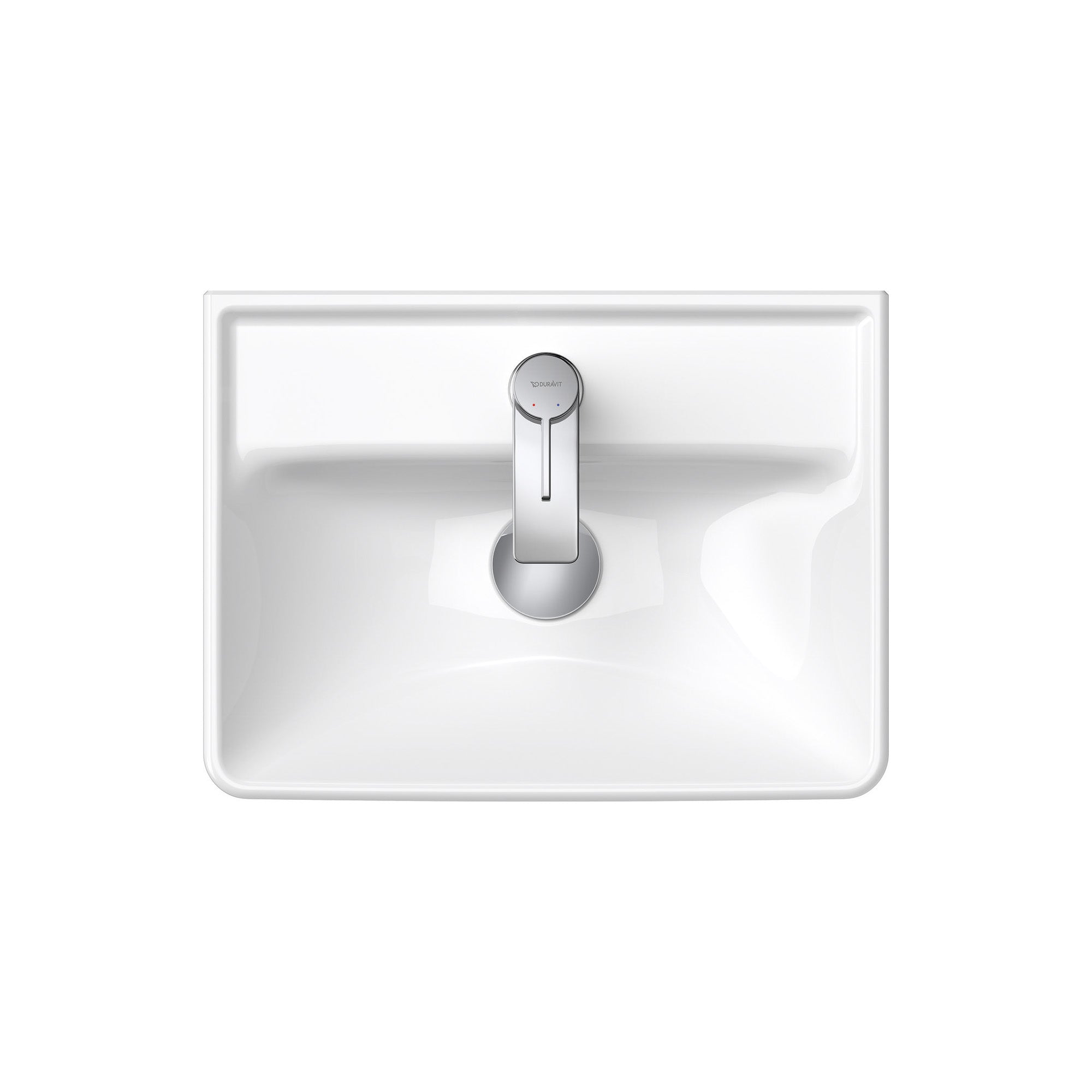 duravit d-neo 450 cloakroom washbasin white