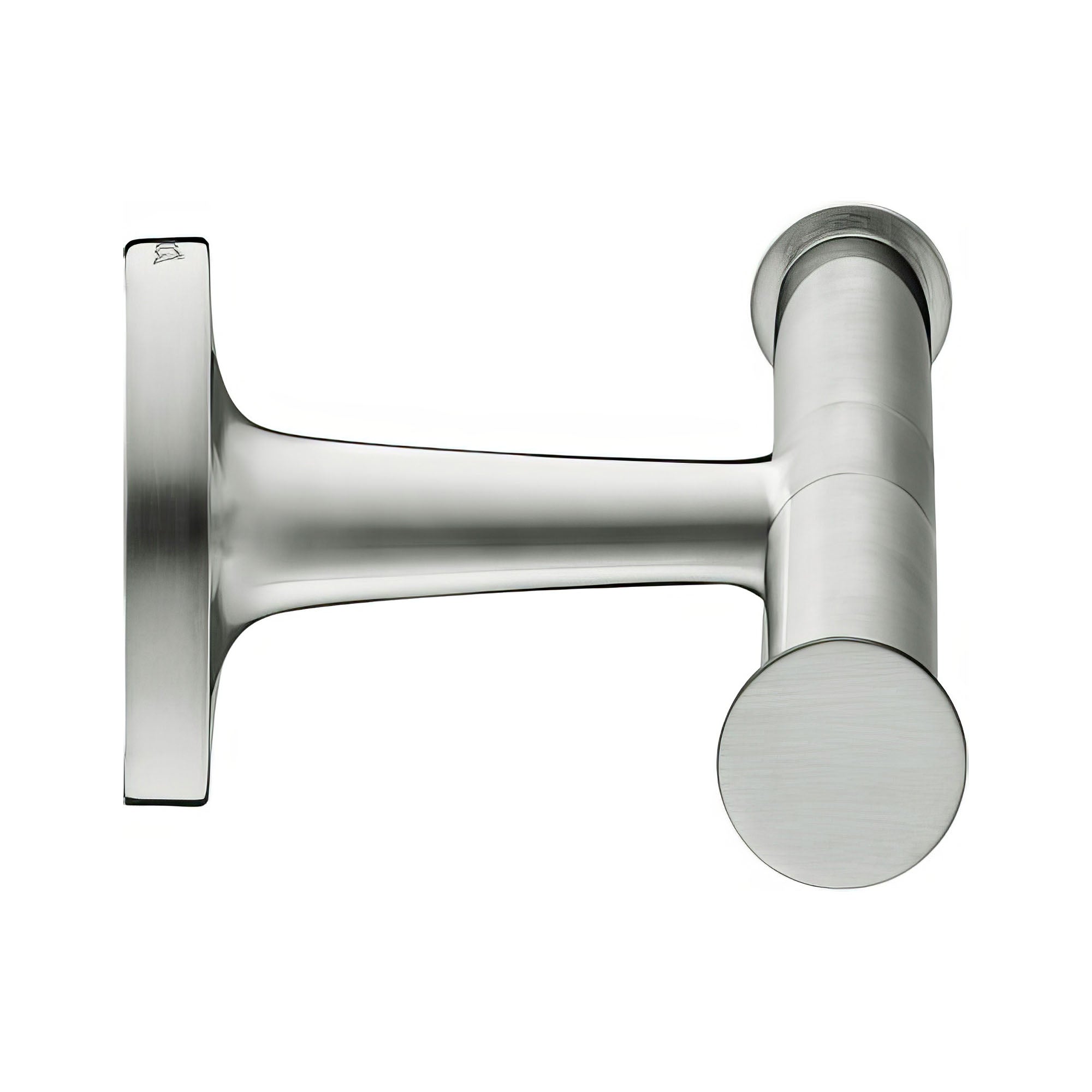 duravit starck-t double toilet roll holder brushed stainless steel