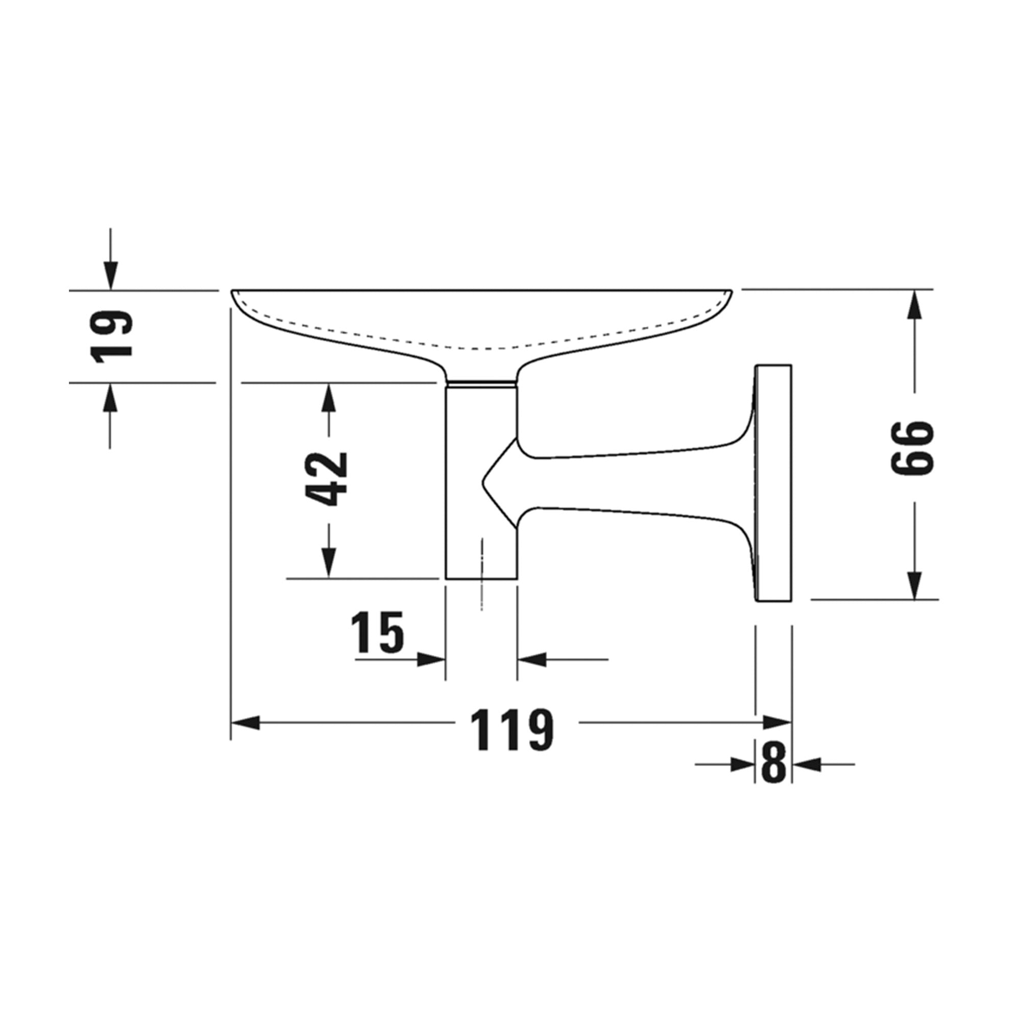 duravit starck t soap dish