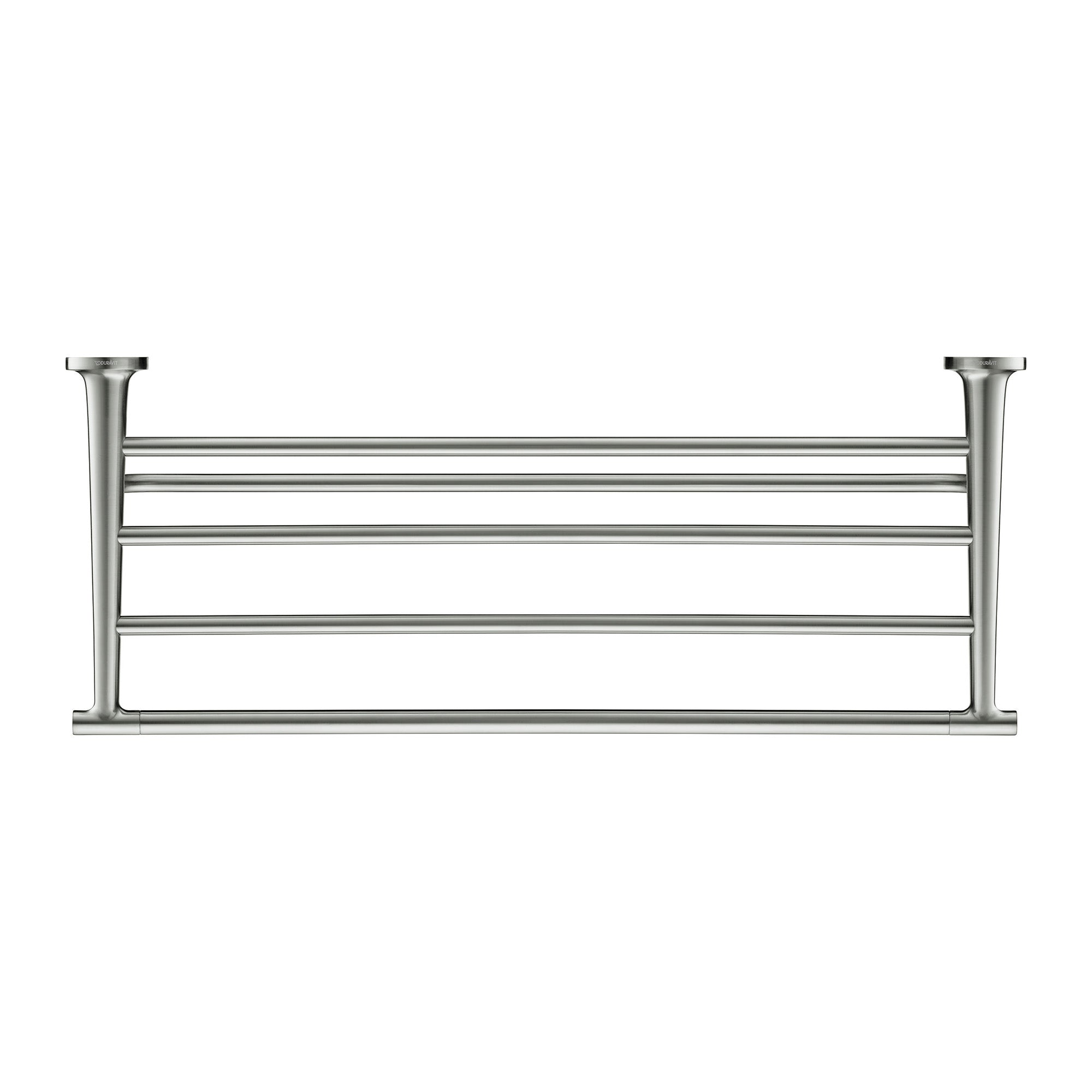 duravit starck t towel rack brushed stainless steel