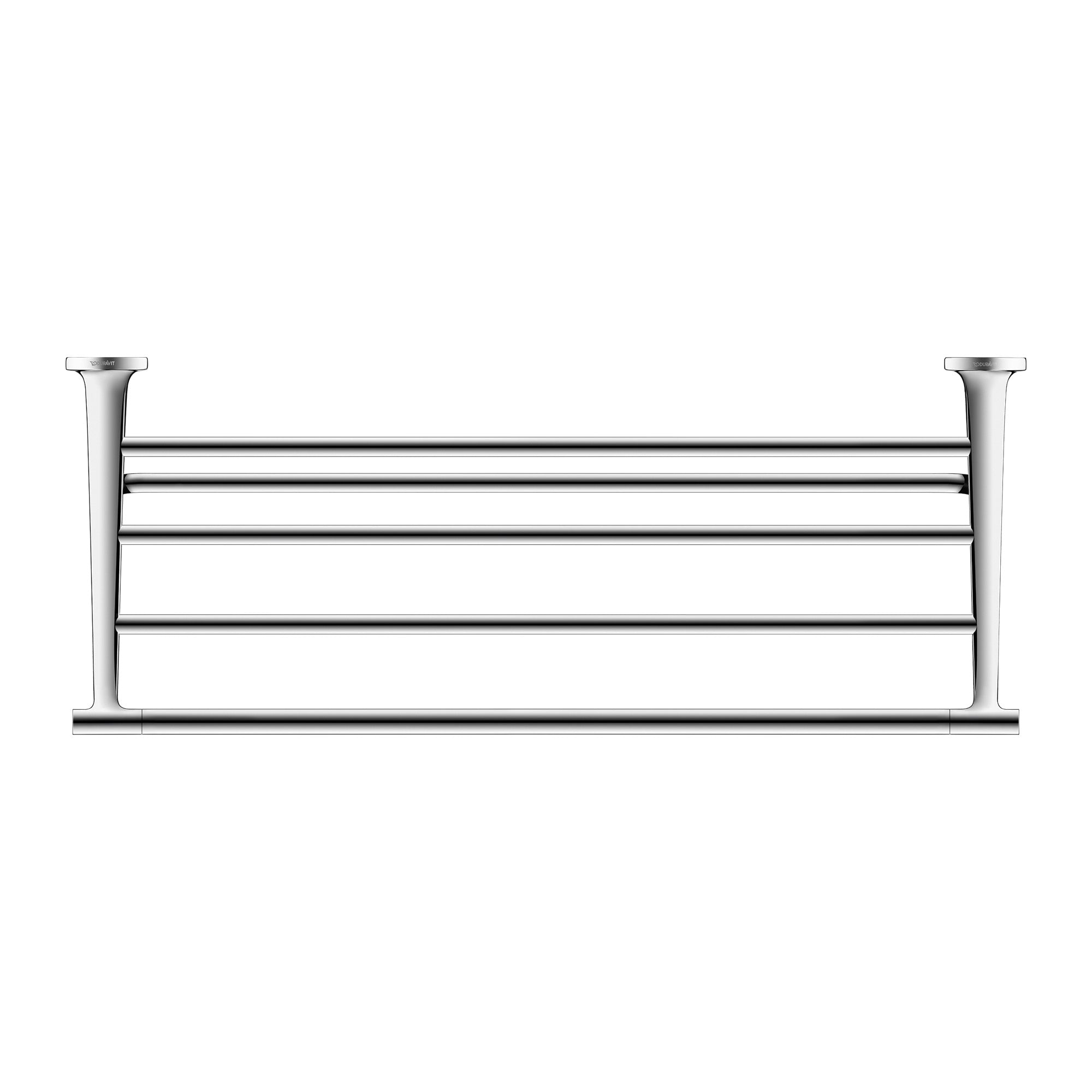 duravit starck t towel rack chrome