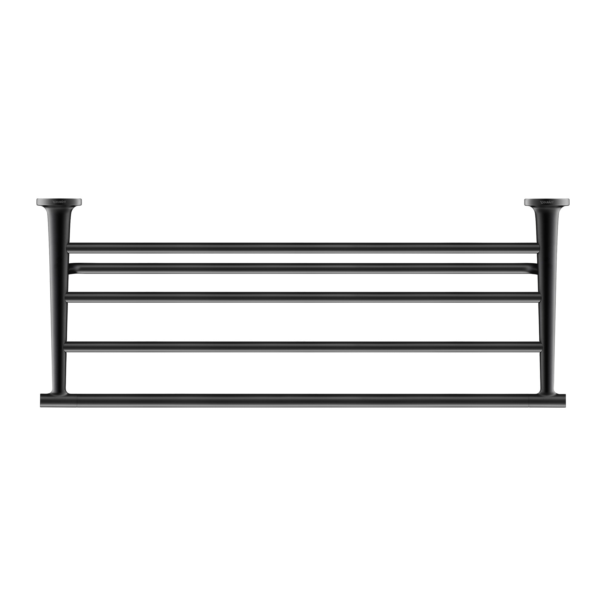 duravit starck t towel rack matt black