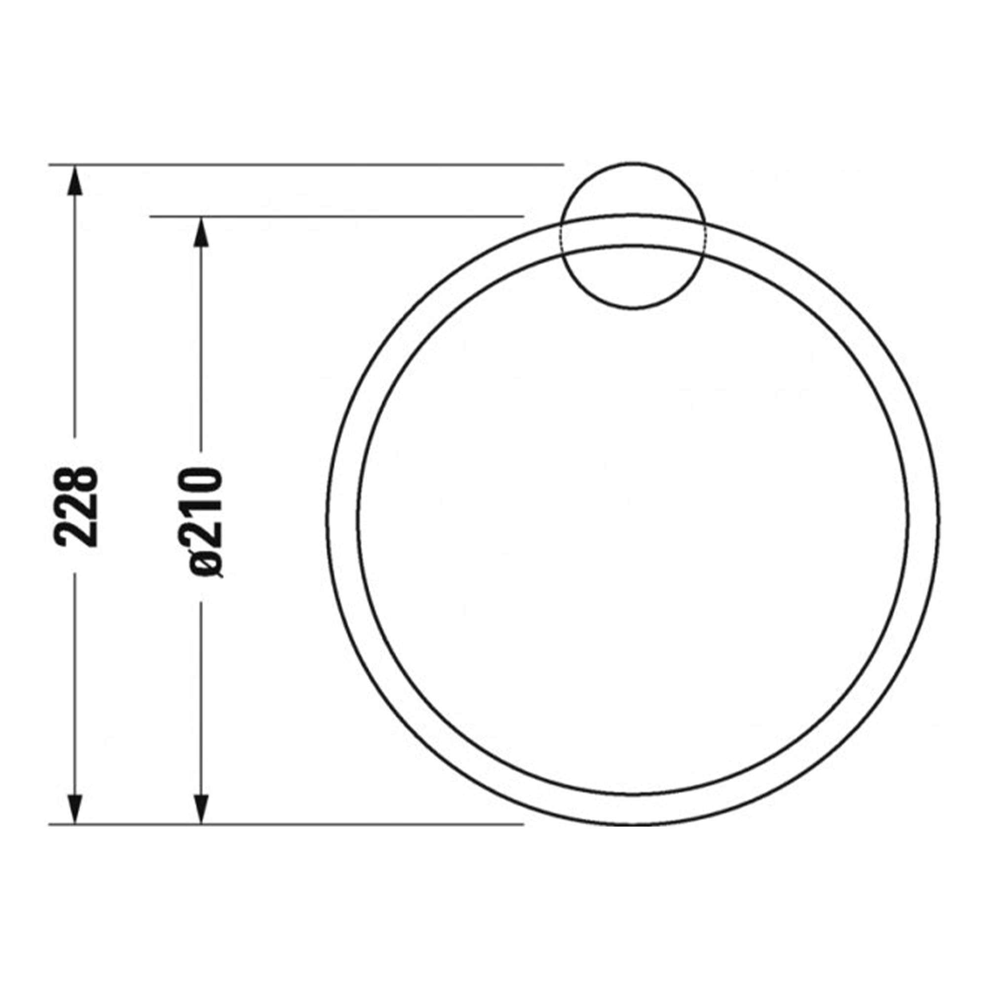 duravit starck t towel ring