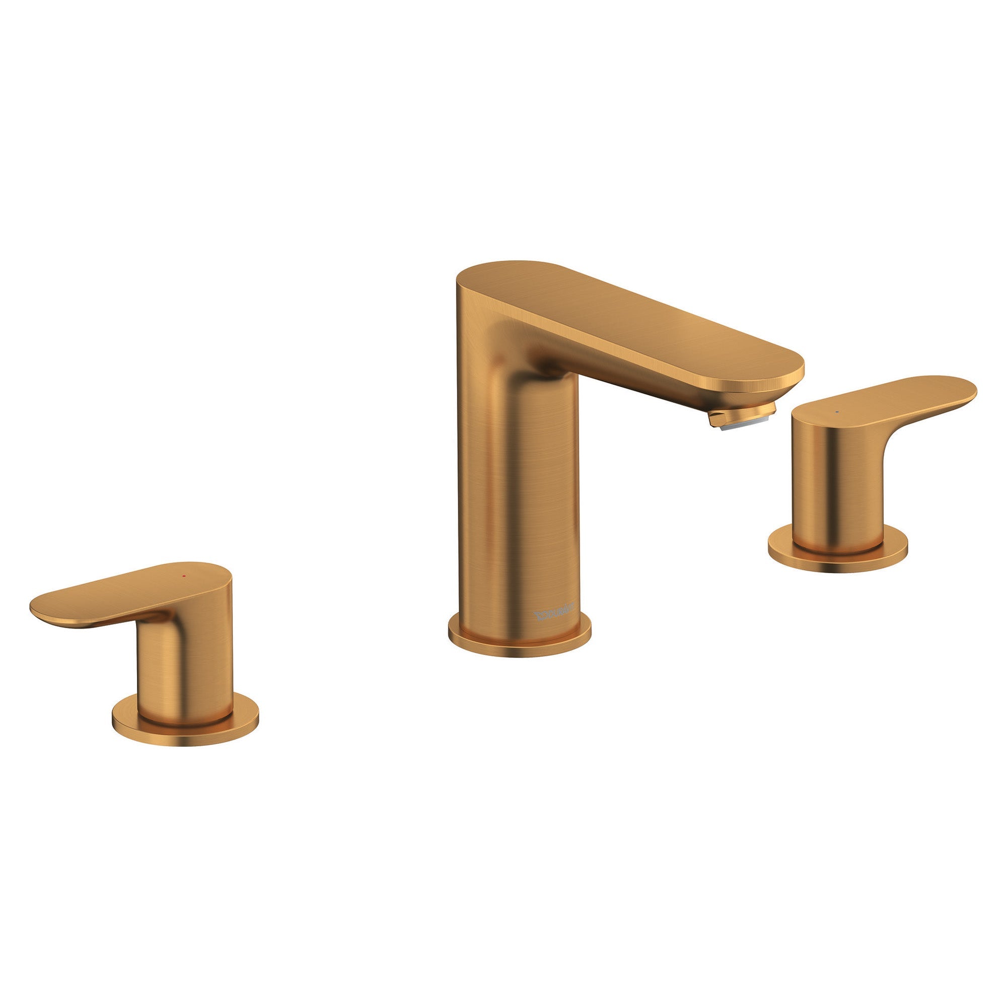 duravit wave 3 hole deck mounted basin mixer brushed bronze