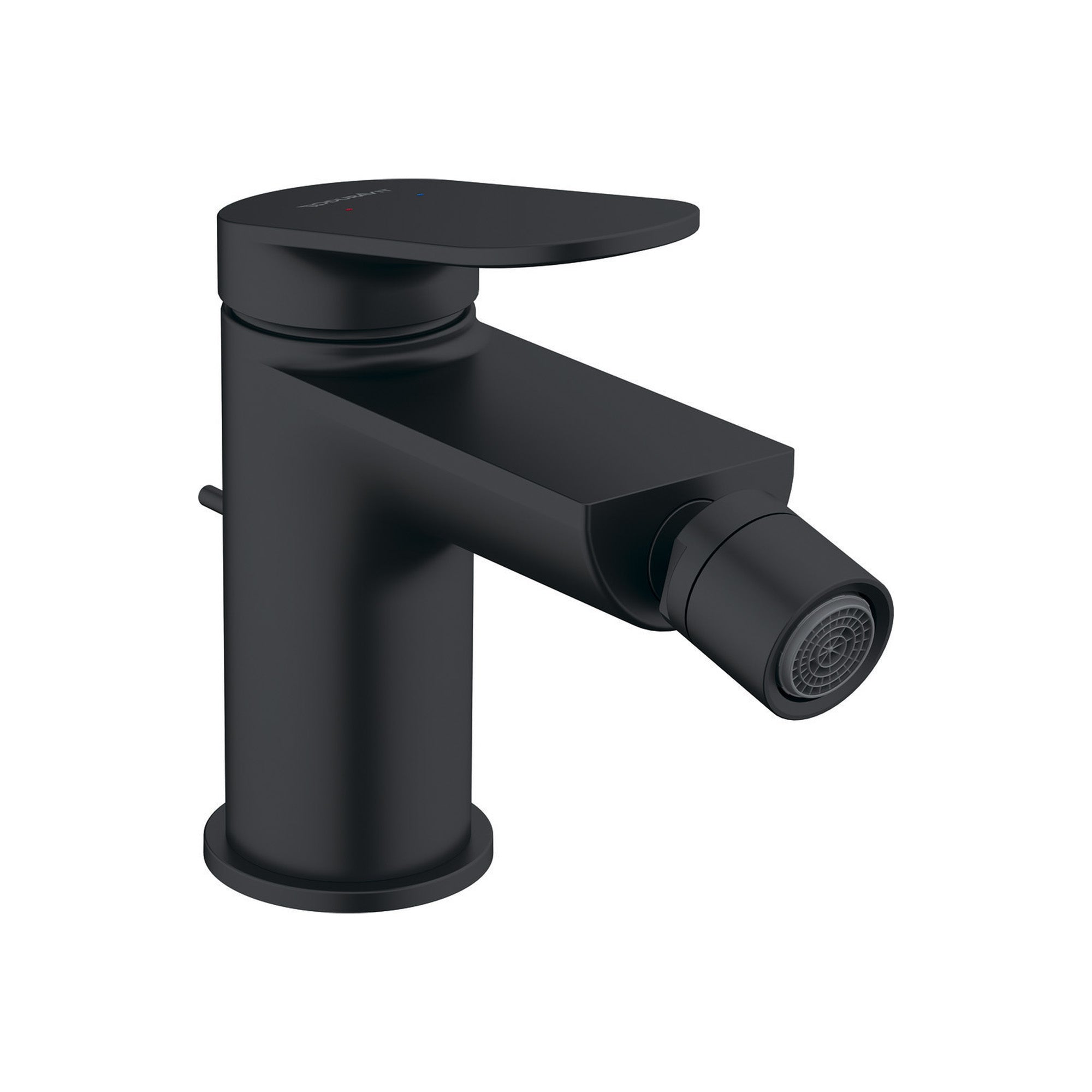 duravit wave single lever bidet mixer matt black