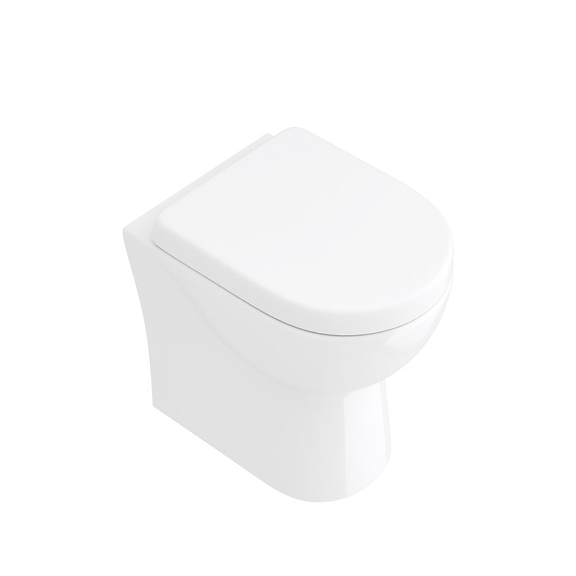 fraser back to wall semi comfort height pan and d shape soft close seat white