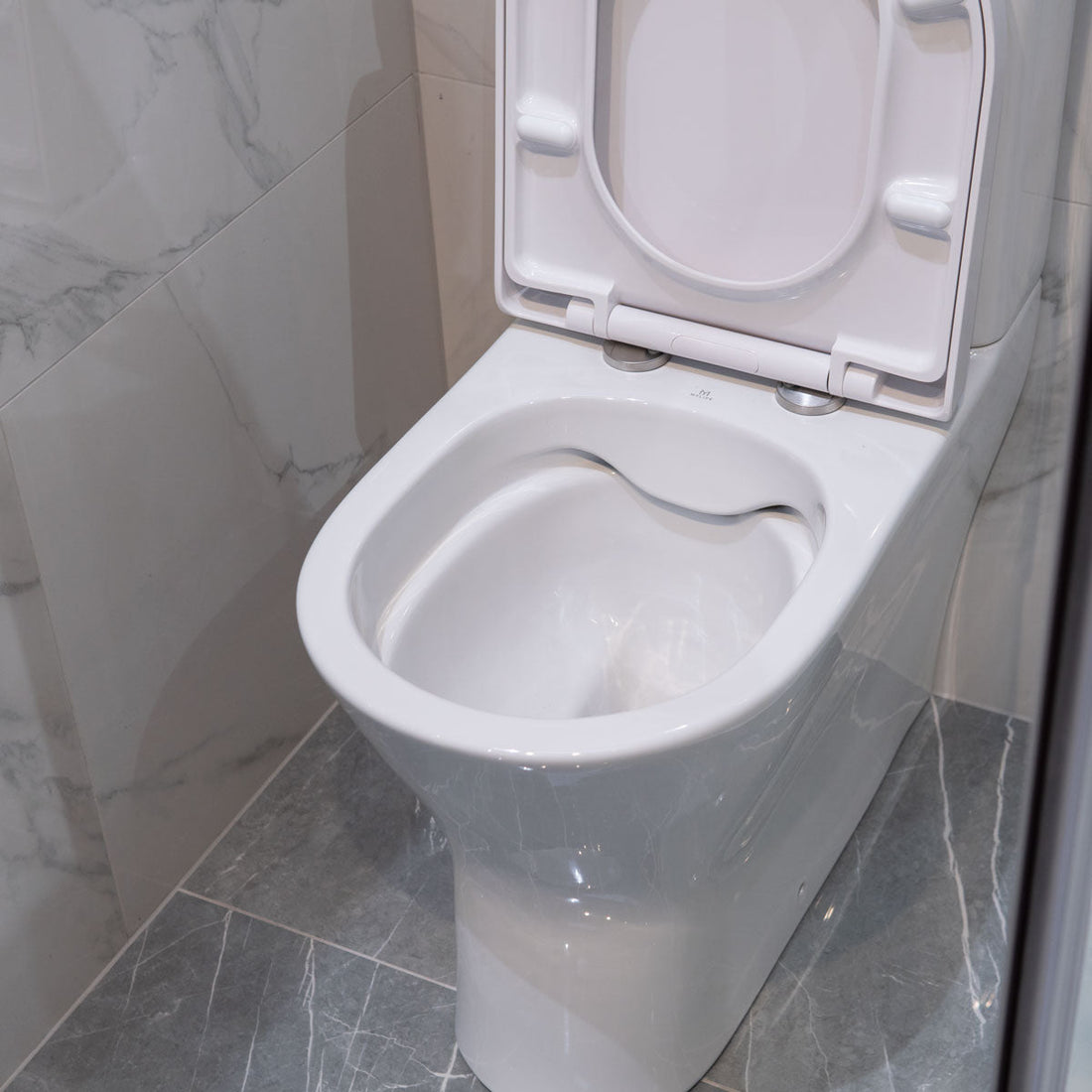 Fraser Rimless Comfort Height Close Coupled Toilet With Soft Close Sea ...