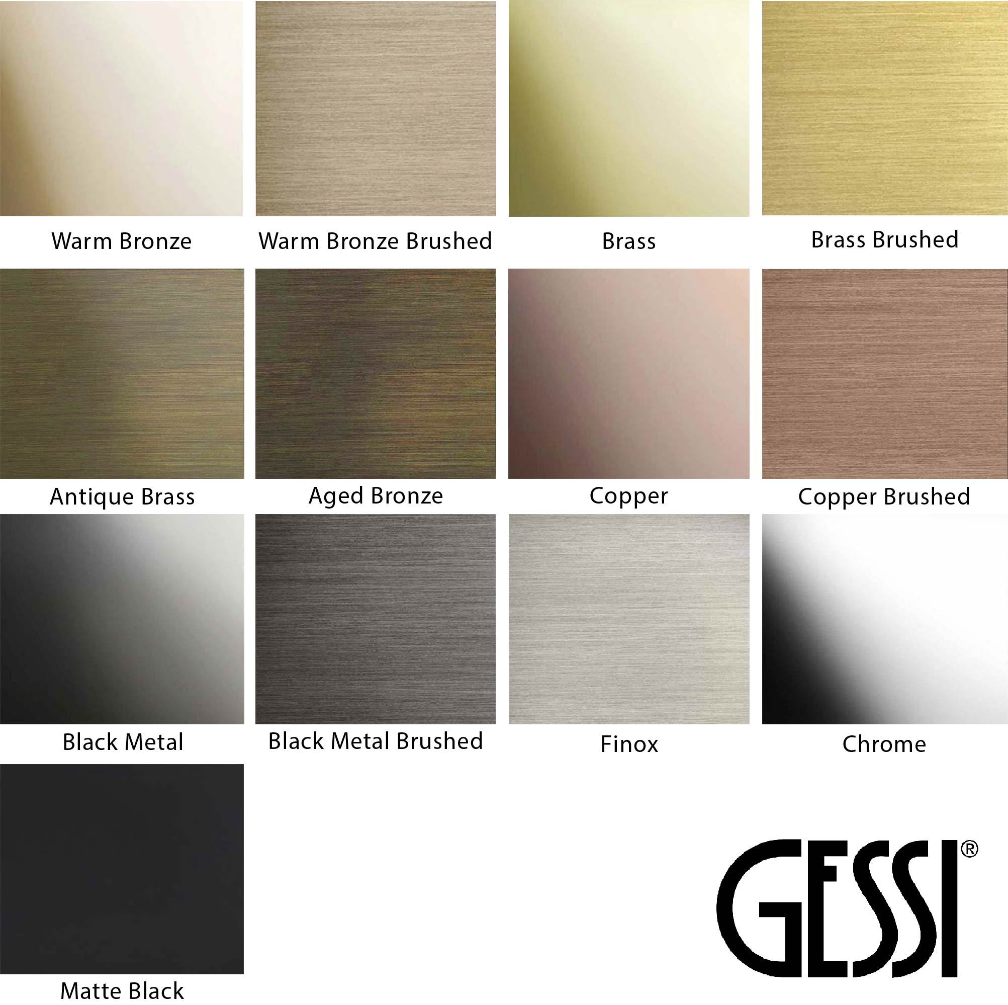 gessi anello colours squares