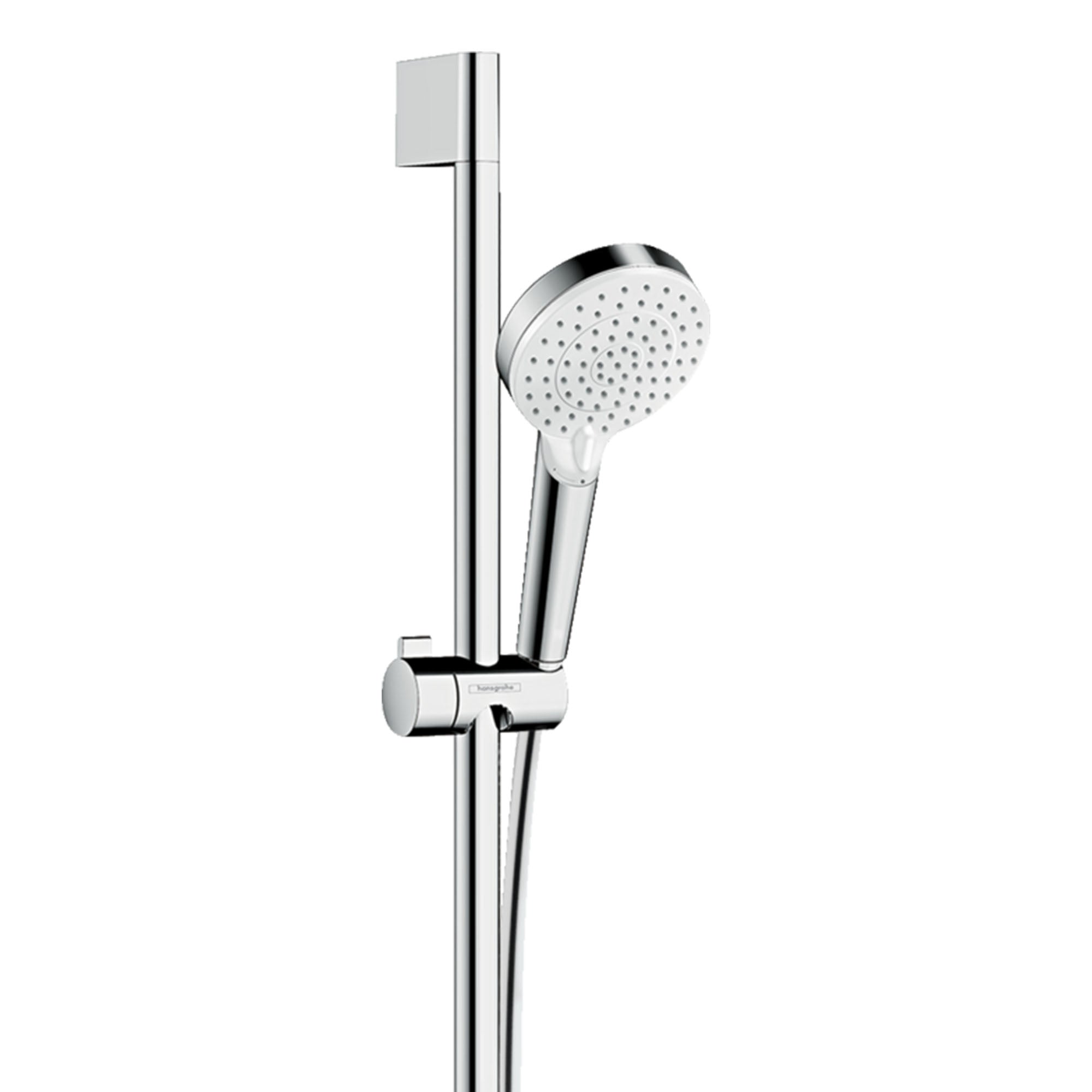 hansgrohe crometta hand shower 100 vario with slide rail