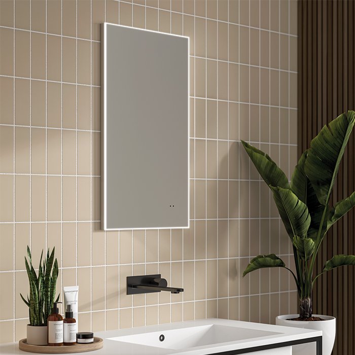 HiB Air Slim LED Mirror With Demister Pad