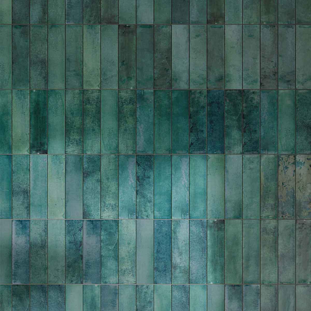 mojave sea water light green ceramic wall tile 6x25cm gloss collage deluxe bathrooms ireland