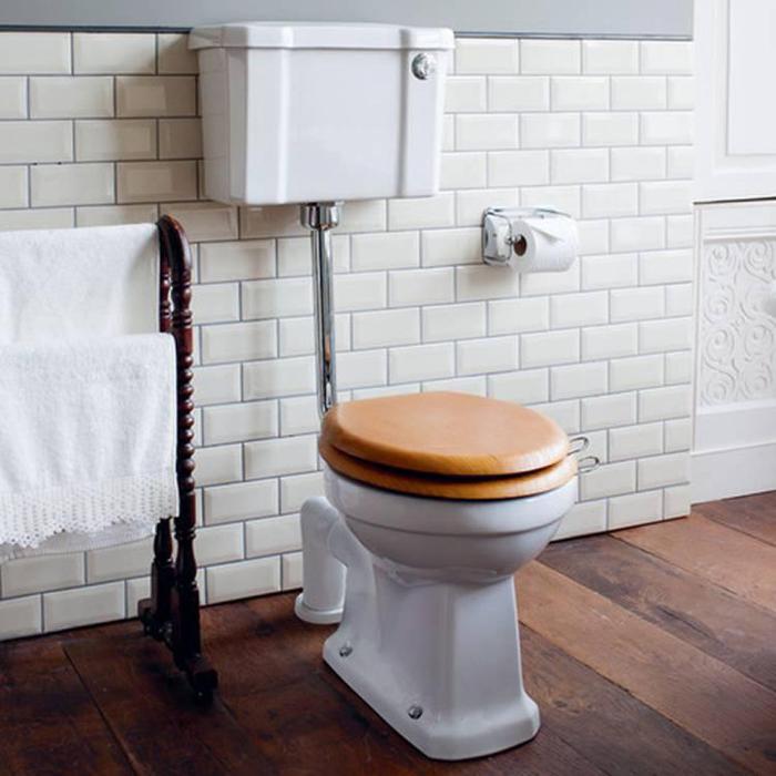 Burlington Standard Low Level Traditional Toilet Deluxe Bathrooms UK