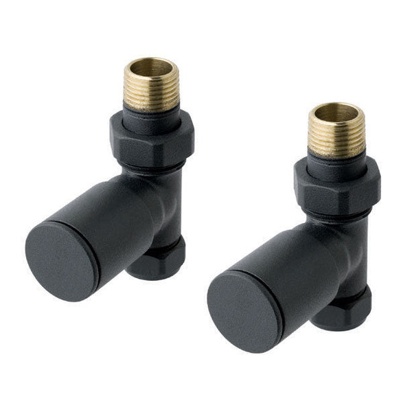 Madrid Round Straight Radiator Valves | Deluxe Bathrooms & Tiling  