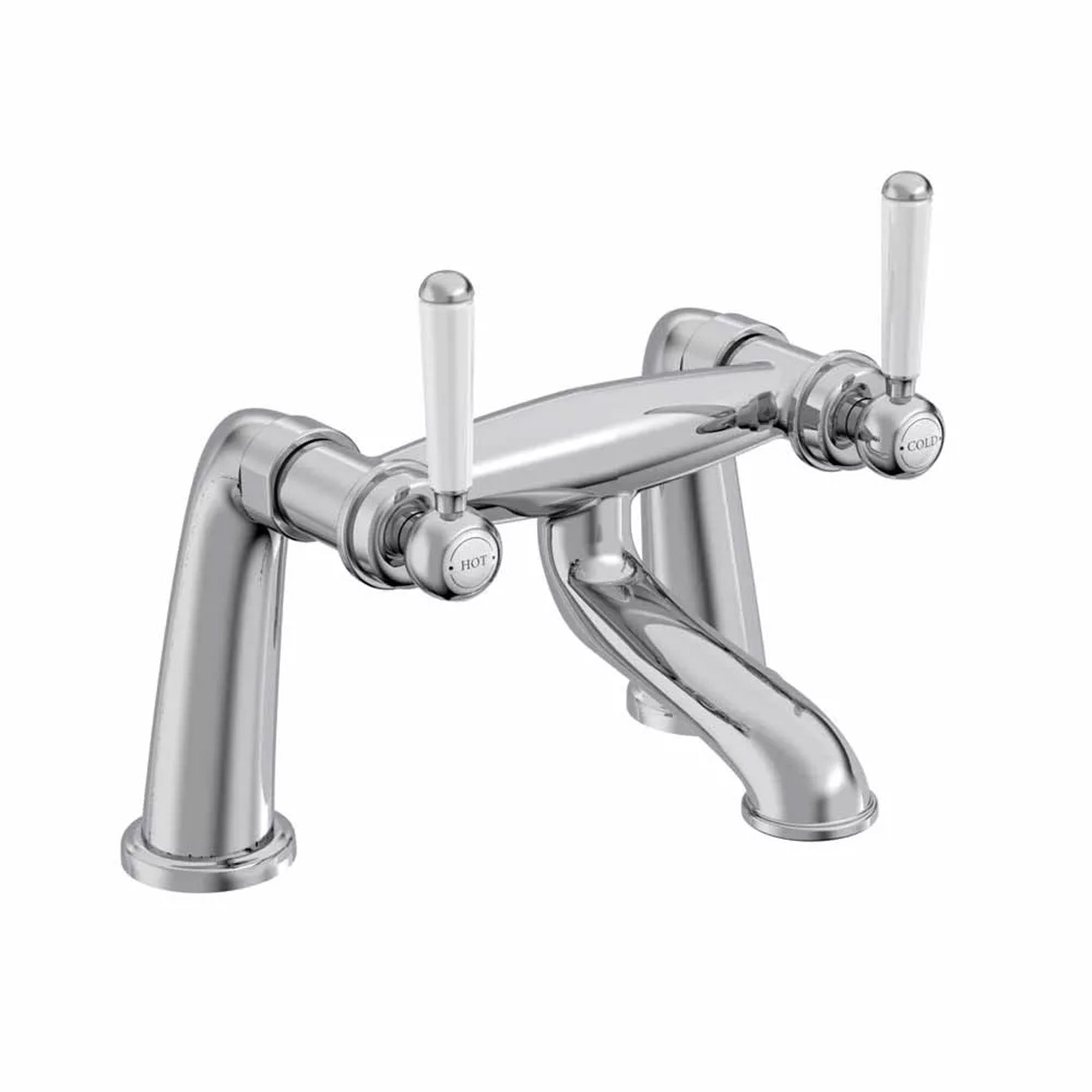 Lansdown Deck Mounted Bath Filler | Deluxe Bathrooms & Tiling Solutions UK