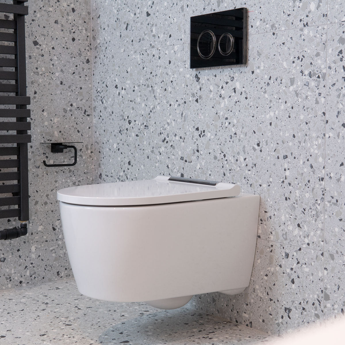 Terrazzo Lusso Silver Full-Bodied Porcelain Tile Matt 60x60cm