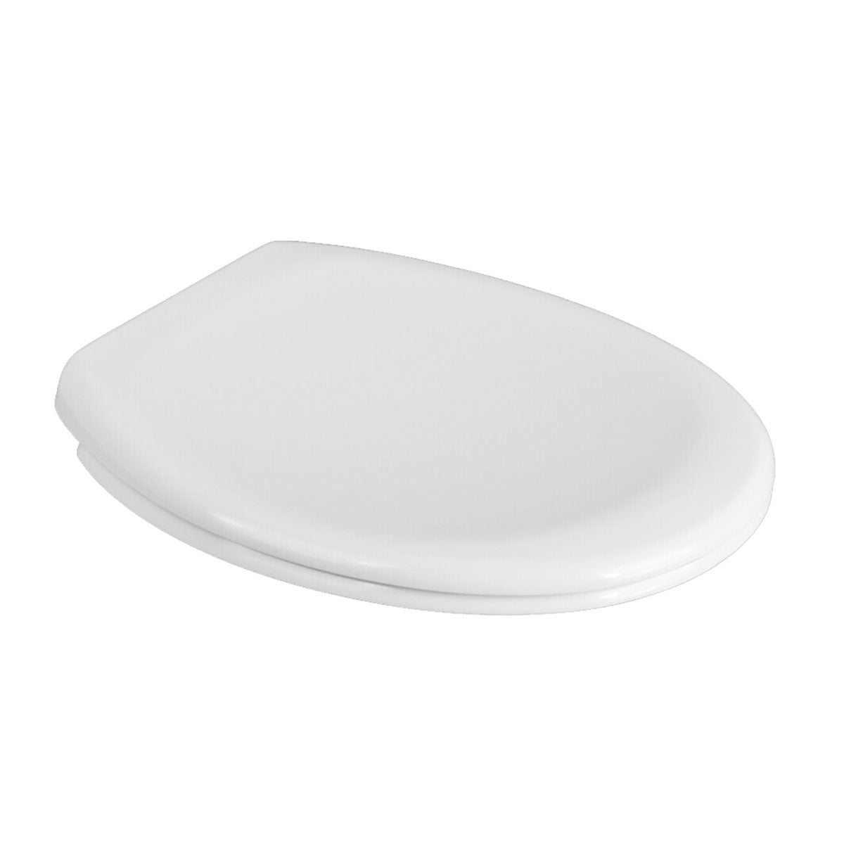 Standard Soft Close Toilet Seat With Quick Release Hinges - White