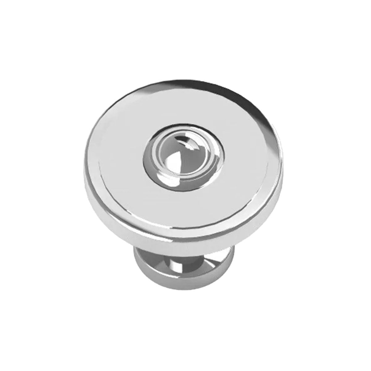 utopia chrome button knob